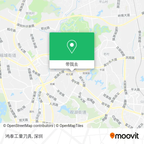 鸿泰工量刀具地图