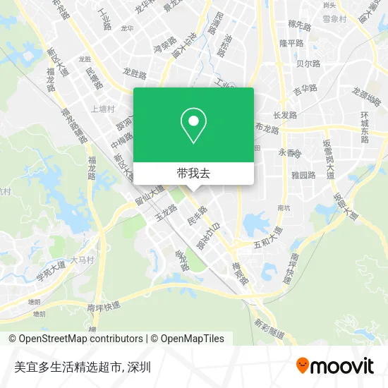 美宜多生活精选超市地图