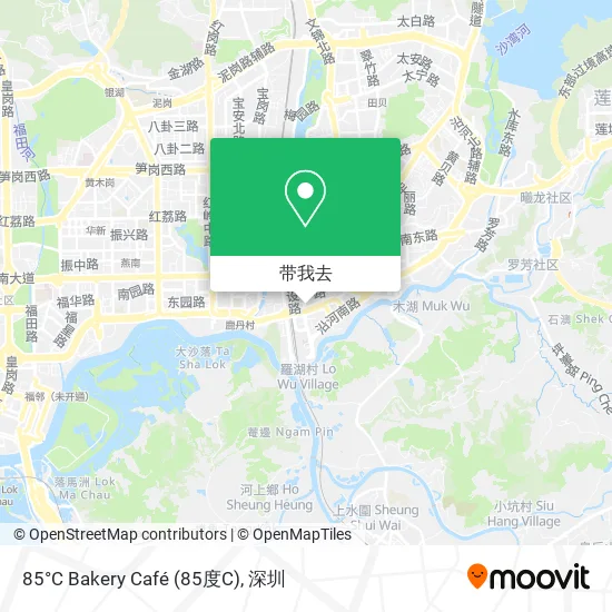 85°C Bakery Café (85度C)地图