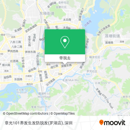 章光101养发生发防脱发(罗湖店)地图