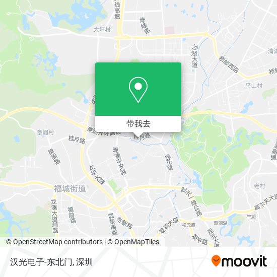 汉光电子-东北门地图
