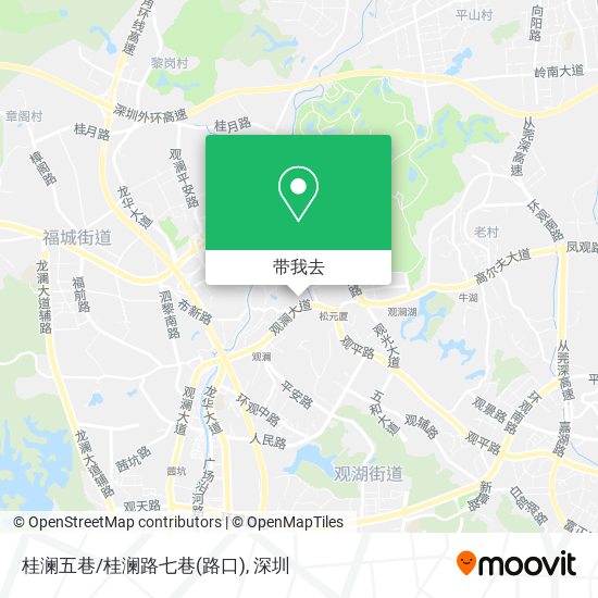 桂澜五巷/桂澜路七巷(路口)地图