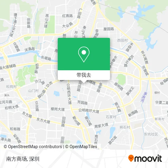 南方商场地图