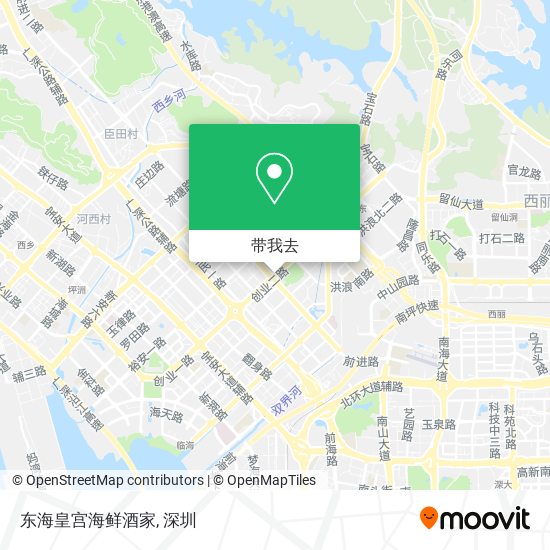 东海皇宫海鲜酒家地图