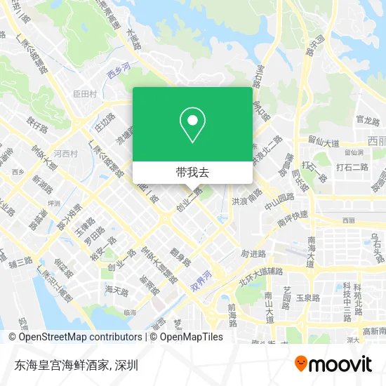 东海皇宫海鲜酒家地图