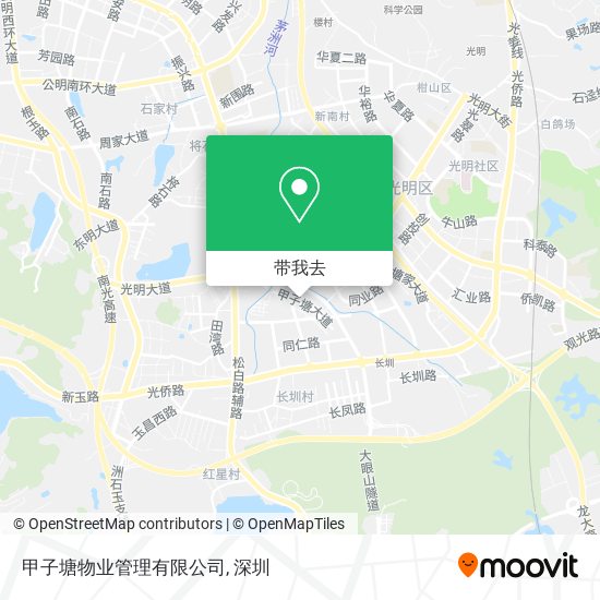 甲子塘物业管理有限公司地图