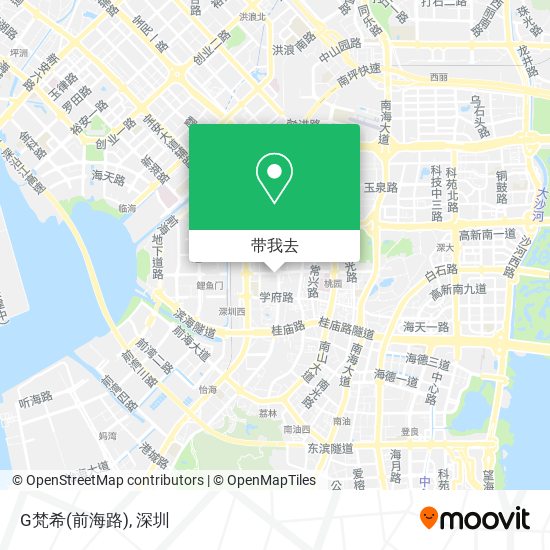 G梵希(前海路)地图