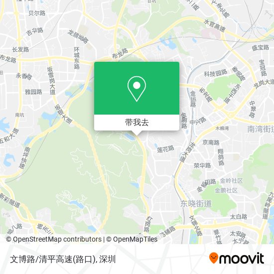 文博路/清平高速(路口)地图