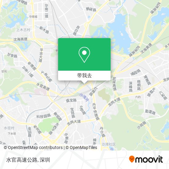 水官高速公路地图