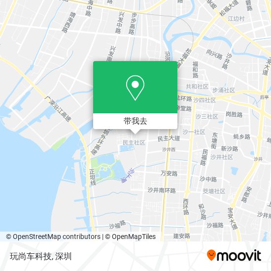 玩尚车科技地图