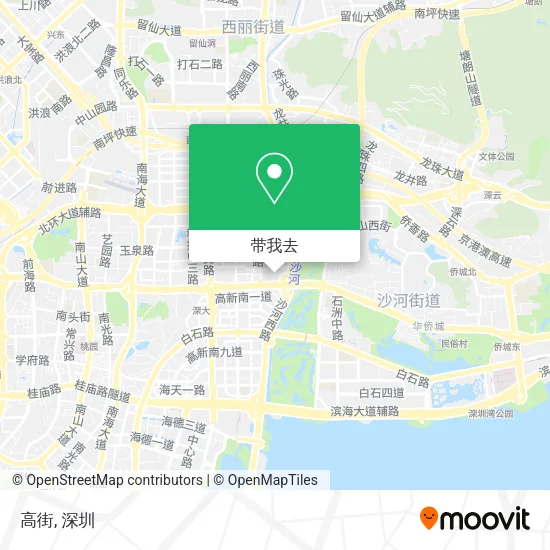 高街地图