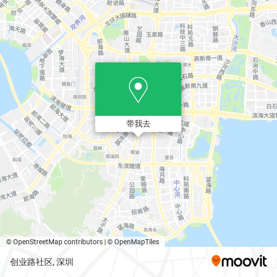 创业路社区地图