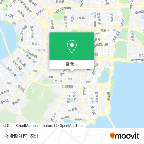 创业路社区地图