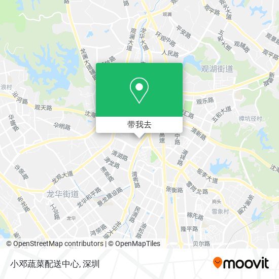 小邓蔬菜配送中心地图