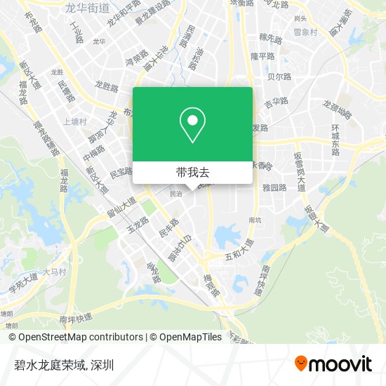 碧水龙庭荣域地图
