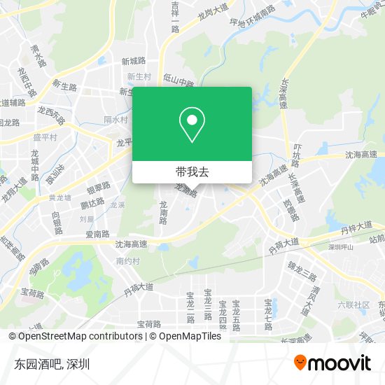 东园酒吧地图