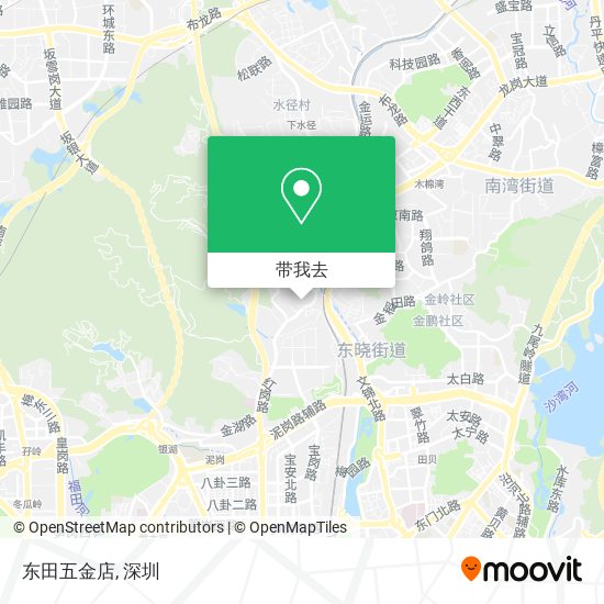 东田五金店地图