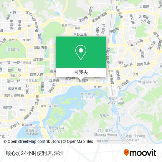 顺心坊24小时便利店地图
