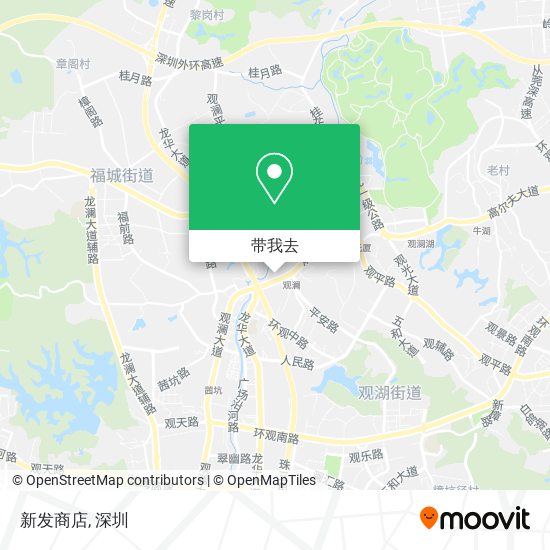 新发商店地图