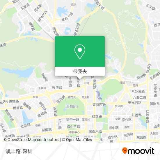 凯丰路地图