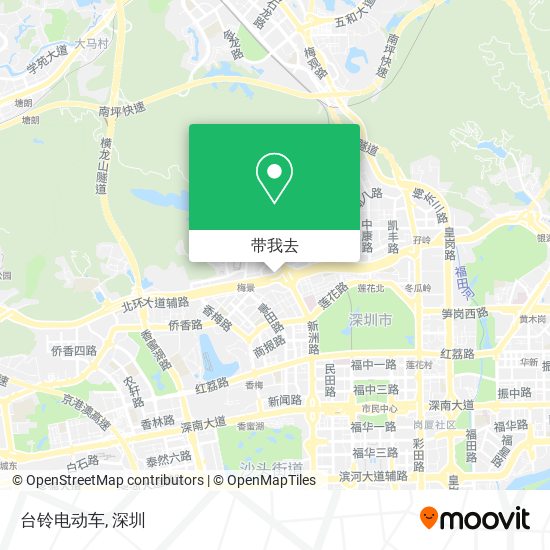 台铃电动车地图