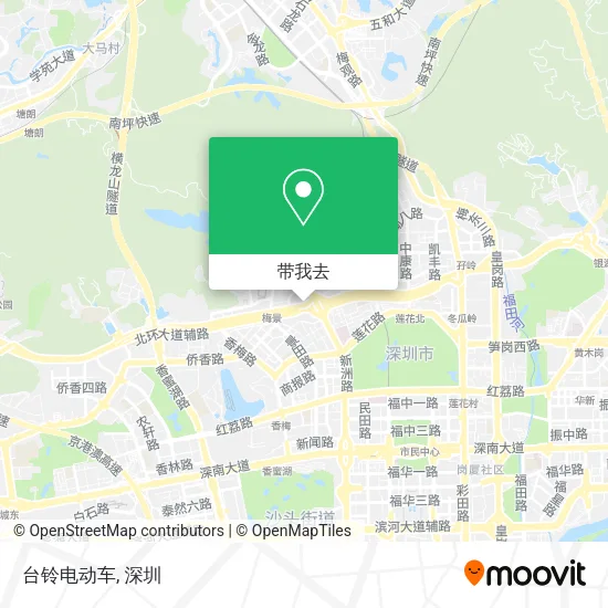 台铃电动车地图