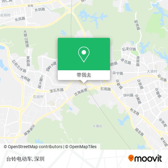 台铃电动车地图