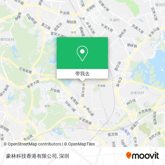 豪林科技香港有限公司地图