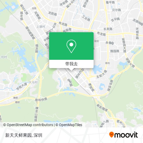 新天天鲜果园地图