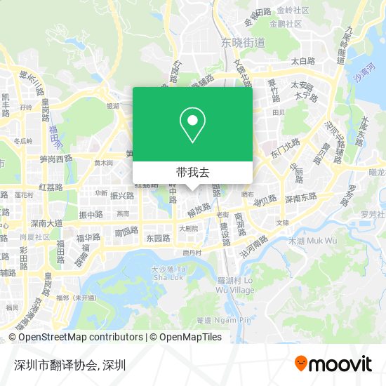 深圳市翻译协会地图