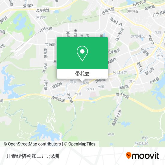 开泰线切割加工厂地图