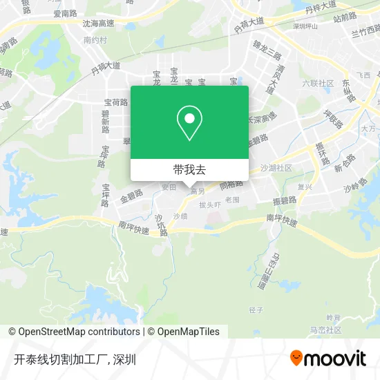 开泰线切割加工厂地图