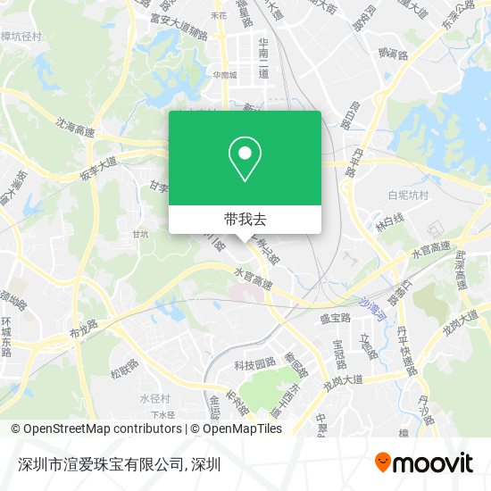 深圳市渲爱珠宝有限公司地图