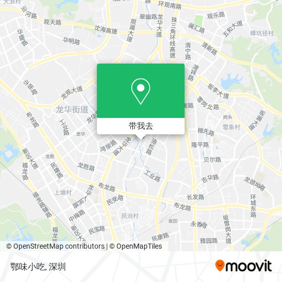 鄂味小吃地图