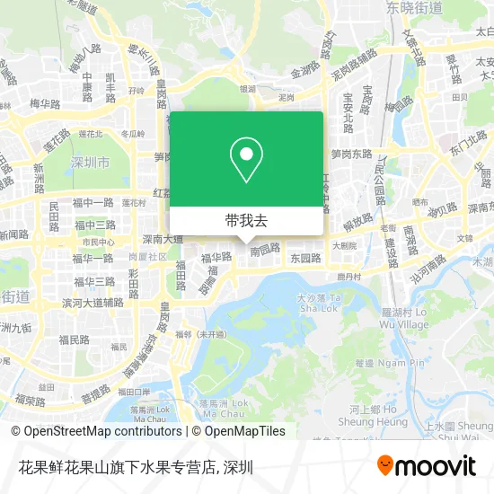 花果鲜花果山旗下水果专营店地图