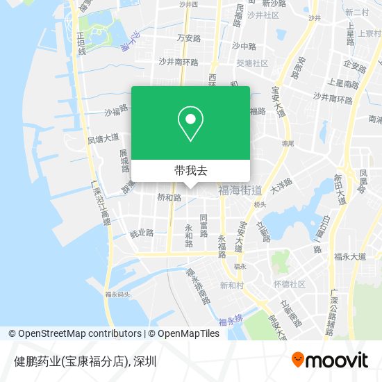 健鹏药业(宝康福分店)地图