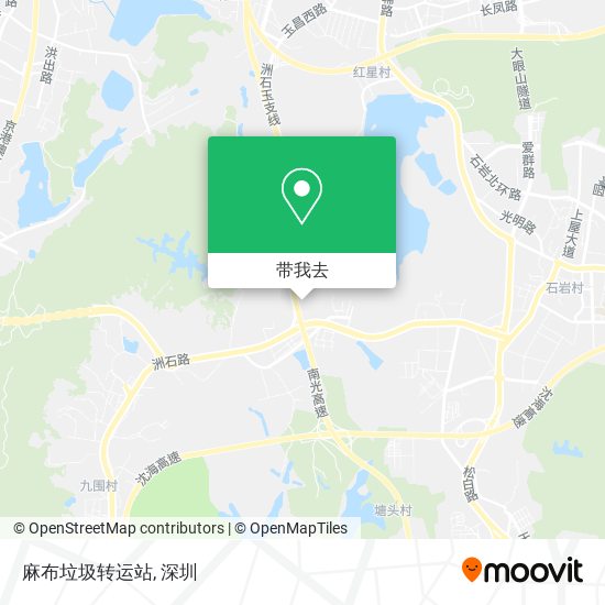 麻布垃圾转运站地图