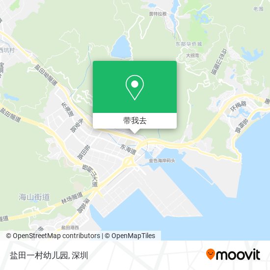 盐田一村幼儿园地图