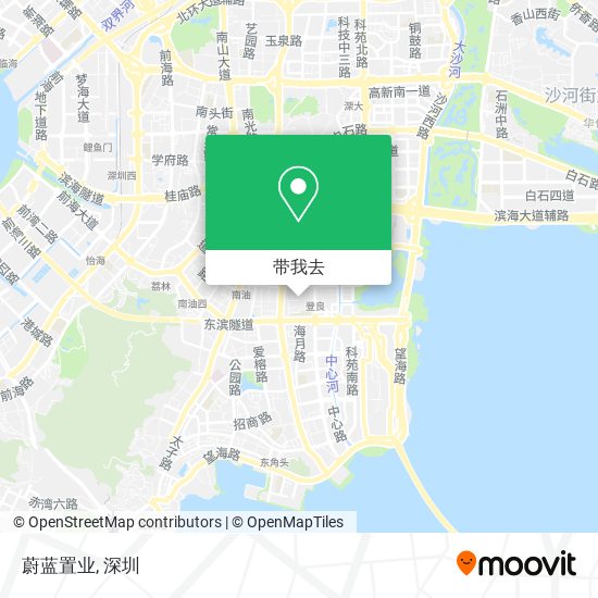 蔚蓝置业地图