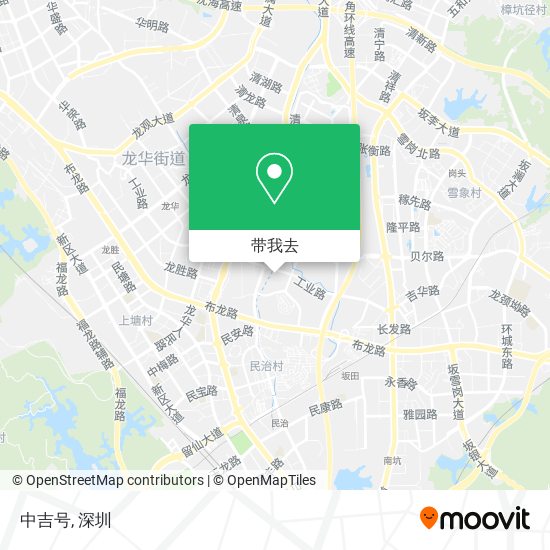 中吉号地图