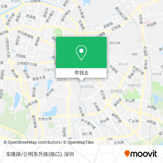 东隆路/公明东升路(路口)地图