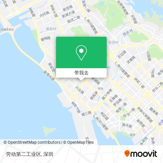 劳动第二工业区地图