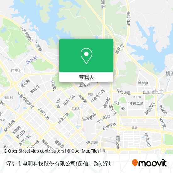 深圳市电明科技股份有限公司(留仙二路)地图