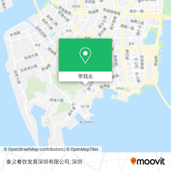 秦义餐饮发展深圳有限公司地图