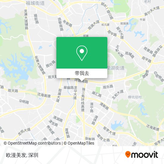 欧漫美发地图