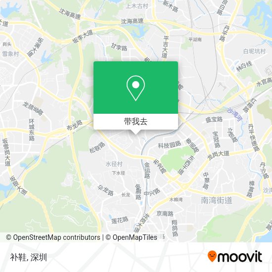 补鞋地图