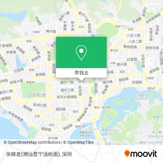 张粿老(潮汕普宁汤粉面)地图