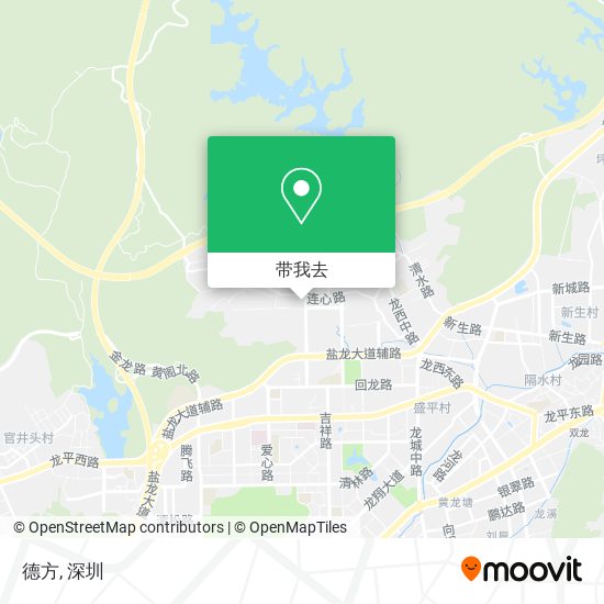 德方地图