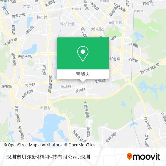 深圳市贝尔新材料科技有限公司地图