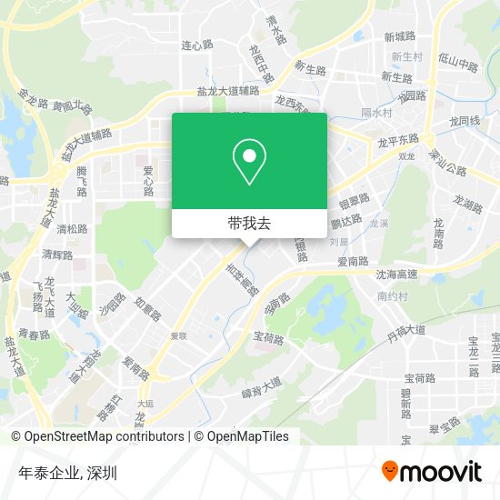 年泰企业地图